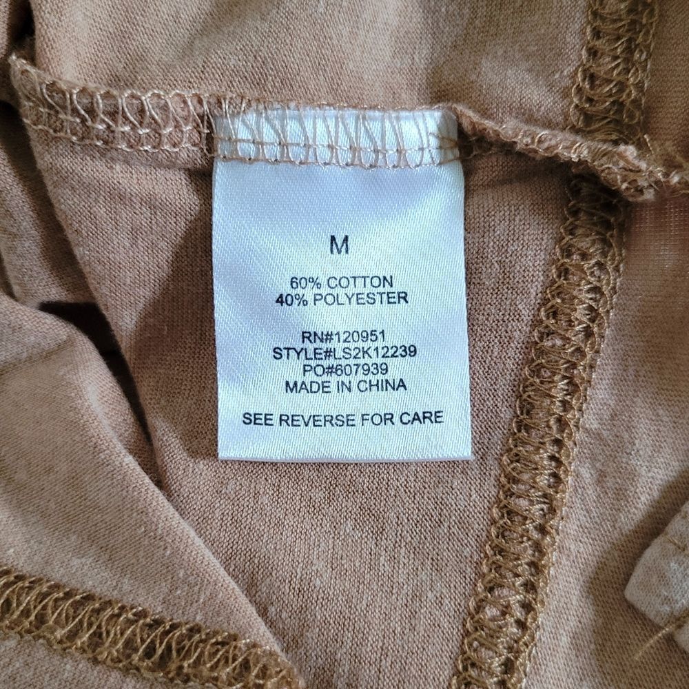 Olive + Oak Pale Rust Colored Top - NWT - Picture 8 of 11
